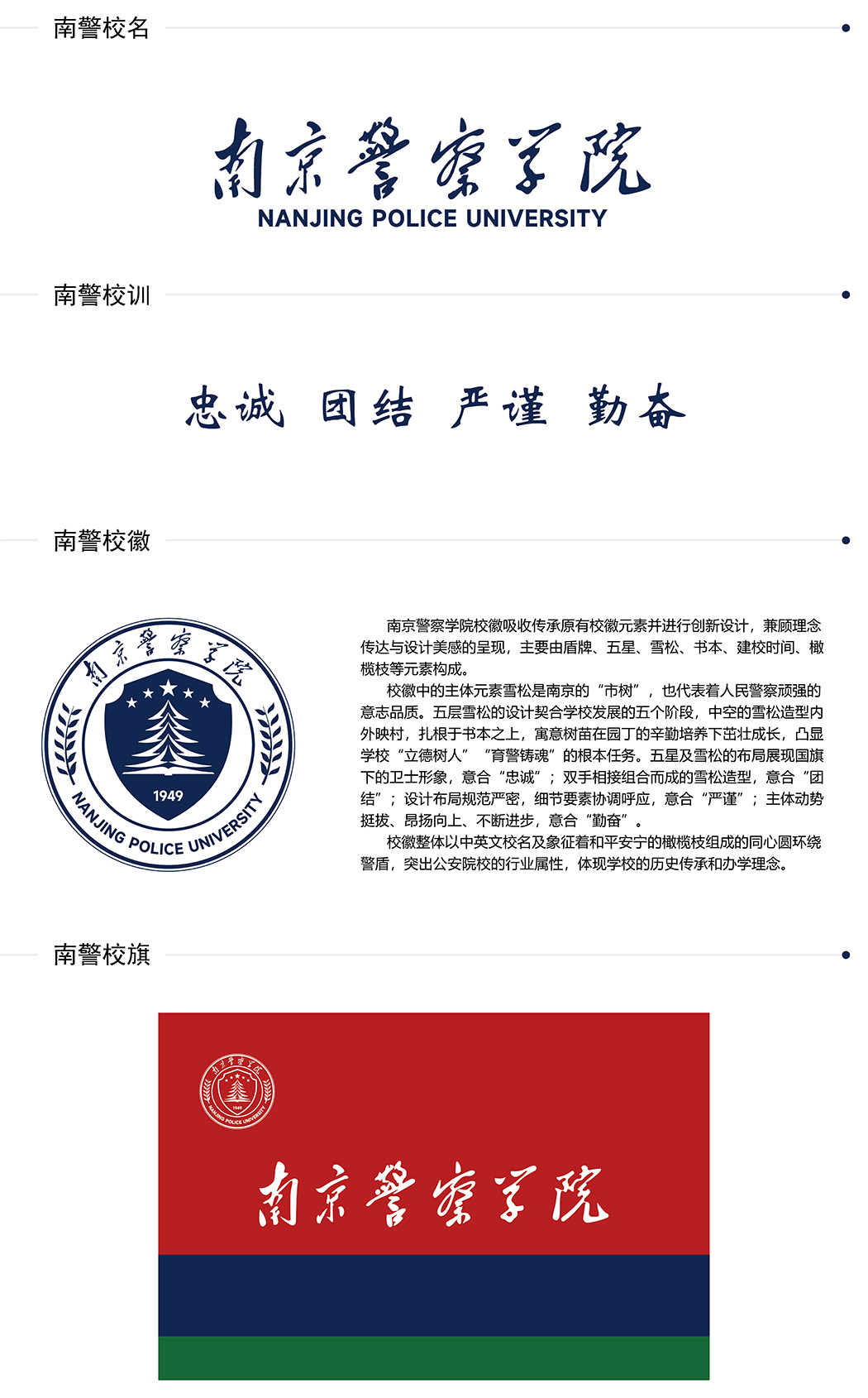南京警察学院标识-南京森林警察学院标识